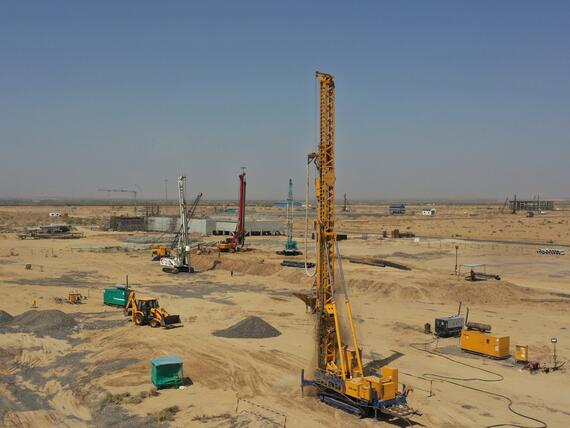 Keller rigs on site in Rajastan